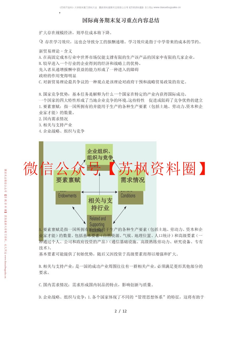 国际商务